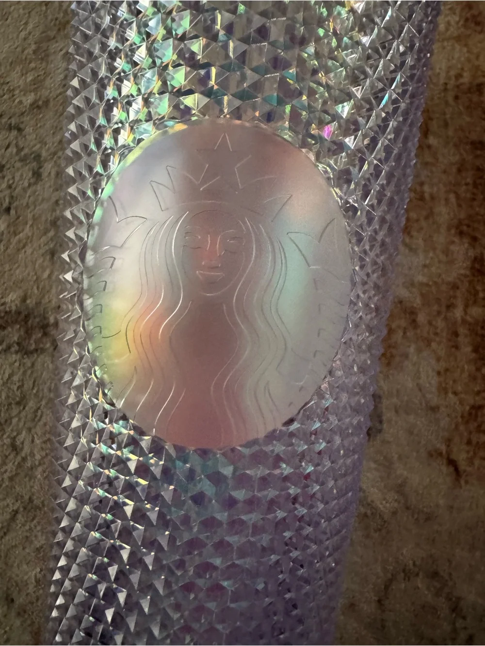Starbucks Iridescent Studded Tumbler in Lavender Haze